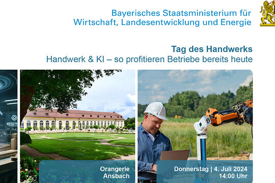 Einladung zum "Bayerischen Tag des Handwerks 2024"